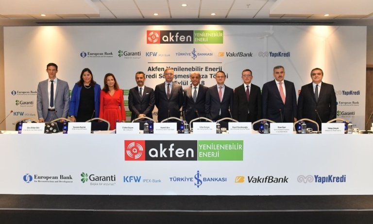 Akfen Yenilenebilir Enerji’ye Türkiye’nin en büyük yenilenebilir kredisi