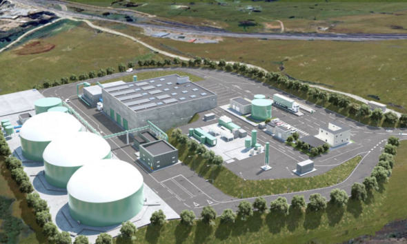 WELTEC BIOPOWER paslanmaz çelik fermantörlü biyometan tesisi