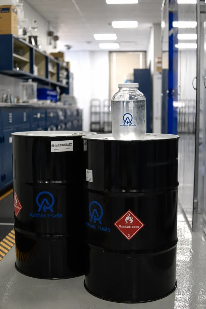 Aether Fuels Aurora entegre gösterim hattı basın görseli