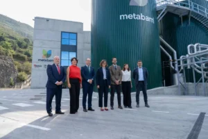Bizkaia Artigas Ekoparkı'ndaki Metabarri biyometan tesisi