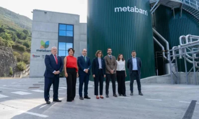 Bizkaia Artigas Ekoparkı'ndaki Metabarri biyometan tesisi